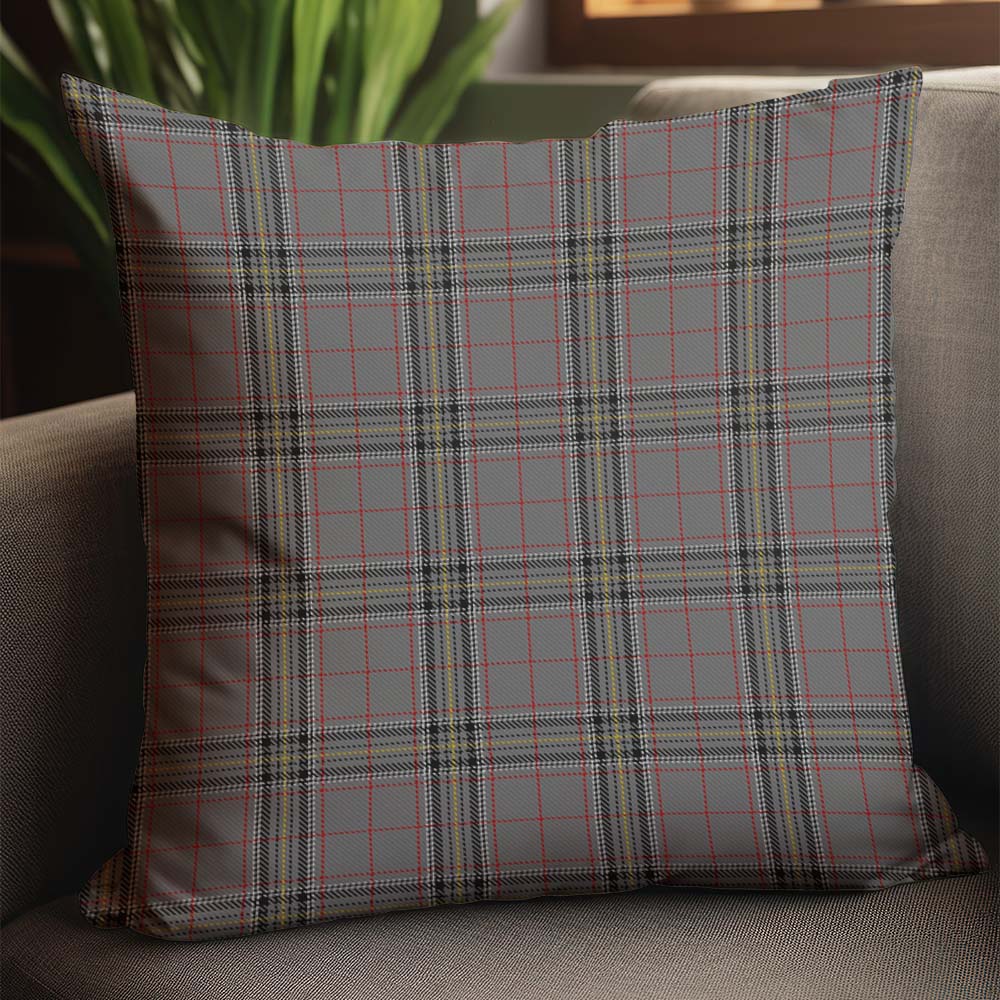 Stewart Grey Tartan Pillow Cover - Tartanvibesclothing