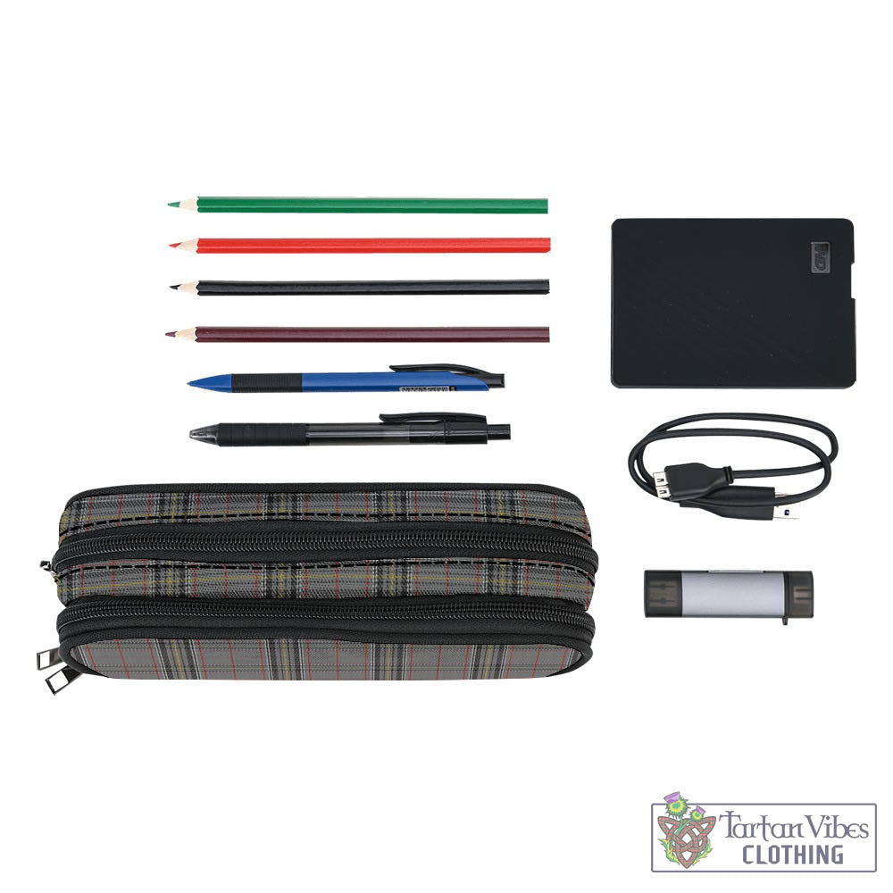 Tartan Vibes Clothing Stewart Grey Tartan Pen and Pencil Case