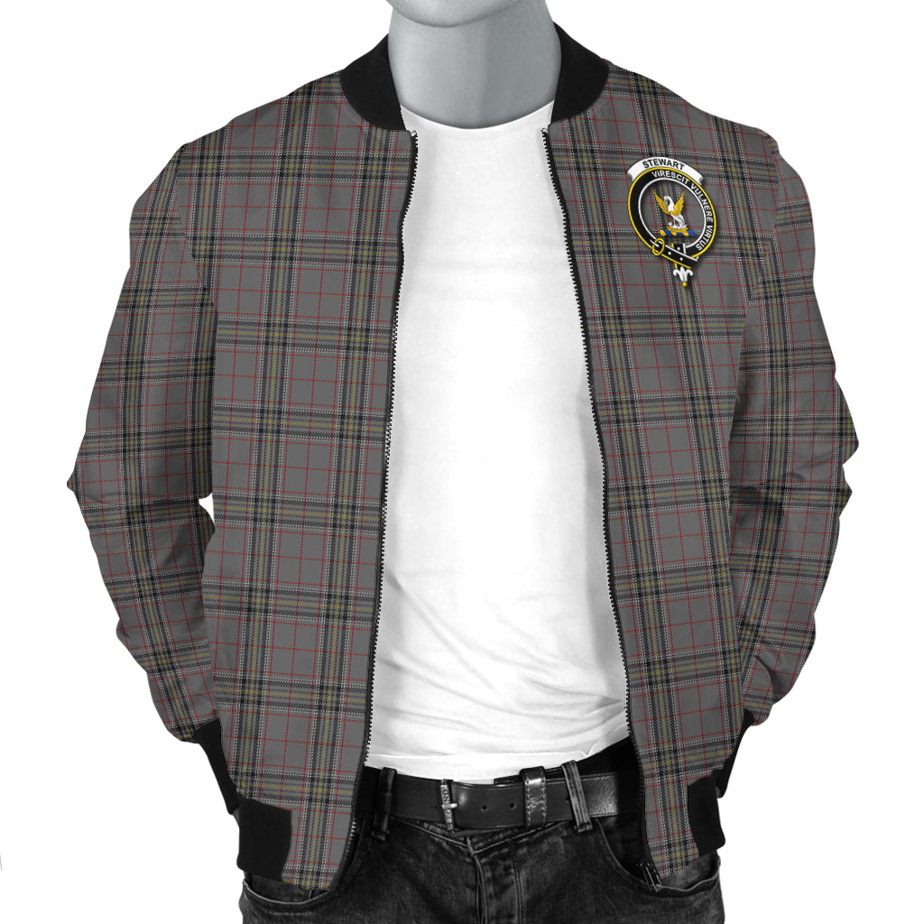 stewart-grey-tartan-bomber-jacket-with-family-crest