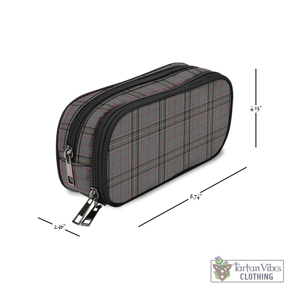 Tartan Vibes Clothing Stewart Grey Tartan Pen and Pencil Case