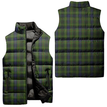 Stewart Hunting Tartan Sleeveless Puffer Jacket