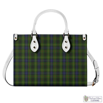 Stewart Hunting Tartan Luxury Leather Handbags