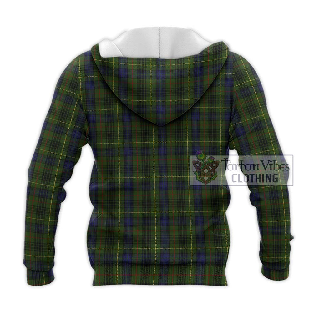 Stewart Hunting Tartan Knitted Hoodie with Family Crest DNA In Me Style - Tartanvibesclothing Shop