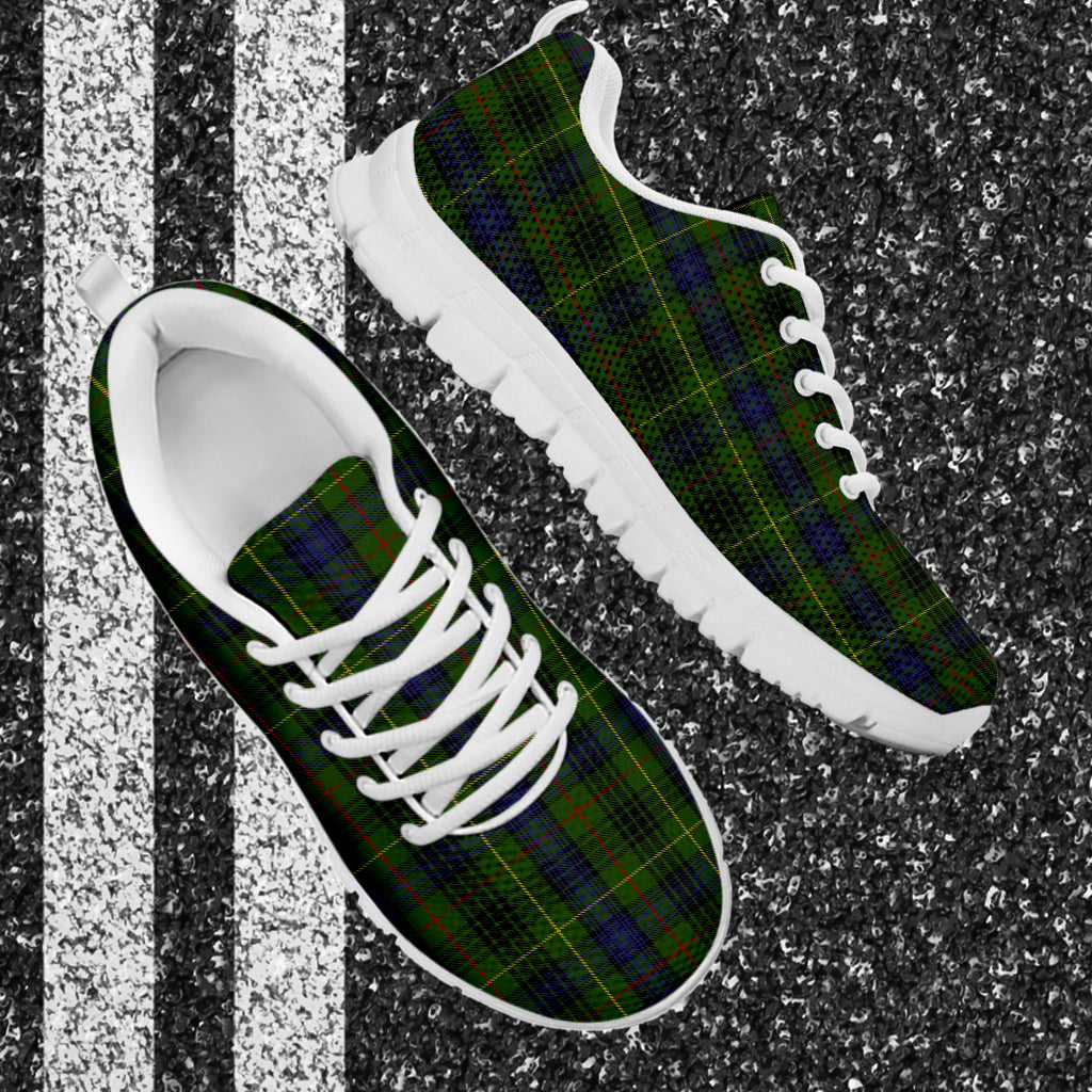 Stewart Hunting Tartan Sneakers - Tartan Vibes Clothing