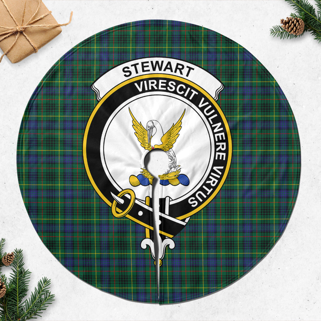 stewart-hunting-modern-tartan-christmas-tree-skirt-with-family-crest