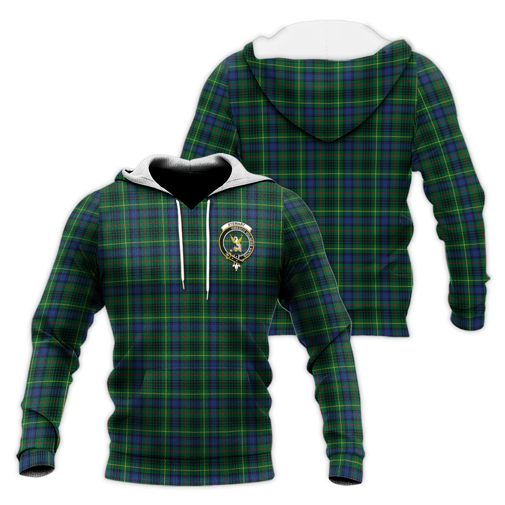 stewart-hunting-modern-tartan-knitted-hoodie-with-family-crest