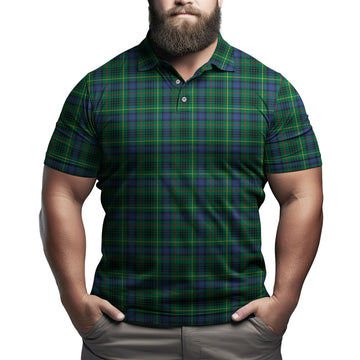 Stewart Hunting Modern Tartan Mens Polo Shirt