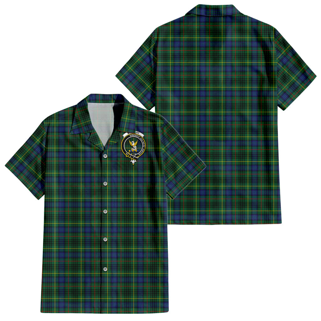 stewart-hunting-modern-tartan-short-sleeve-button-down-shirt-with-family-crest