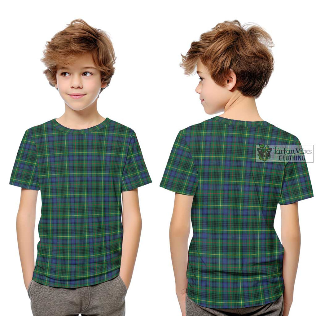 Stewart Hunting Modern Tartan Kid T-Shirt - Tartanvibesclothing Shop