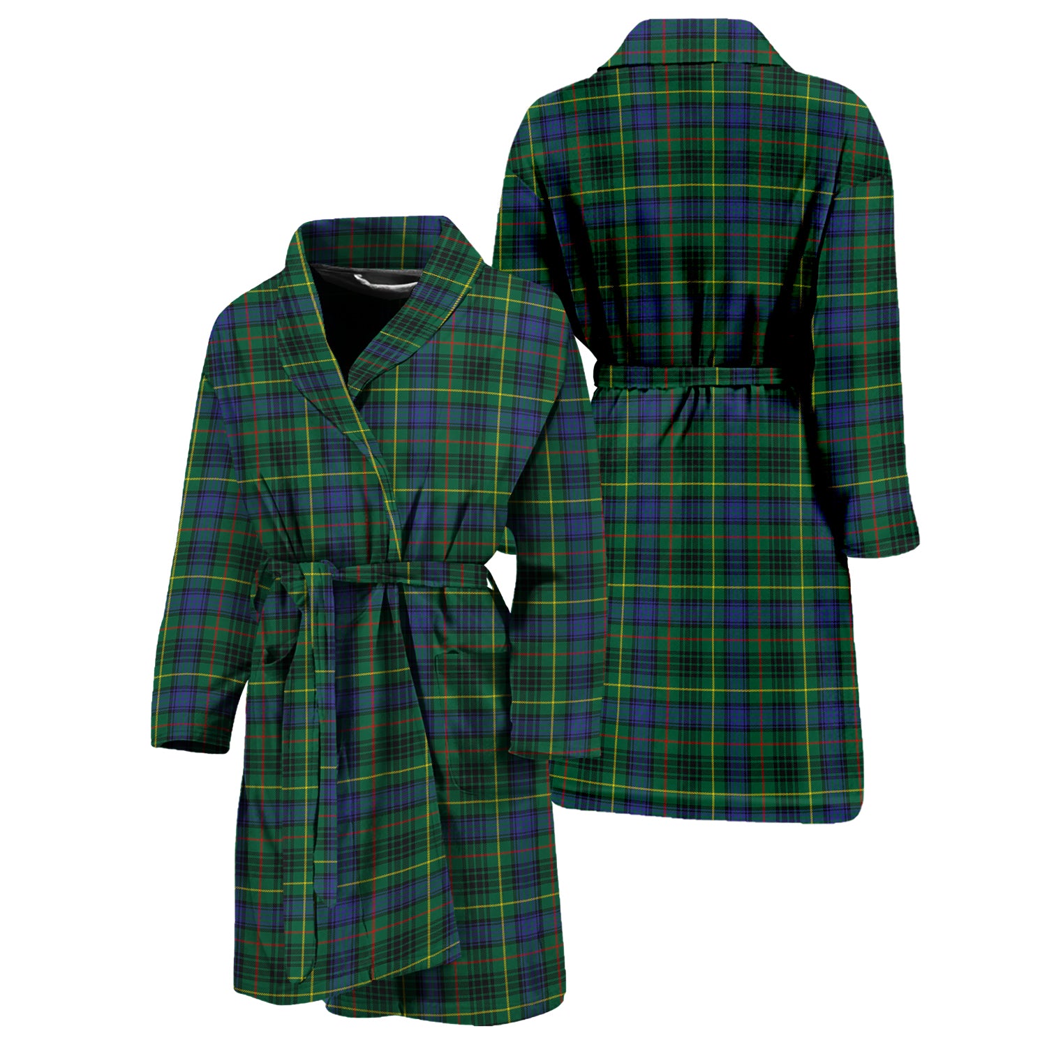 Stewart Hunting Modern Tartan Bathrobe Unisex M - Tartan Vibes Clothing