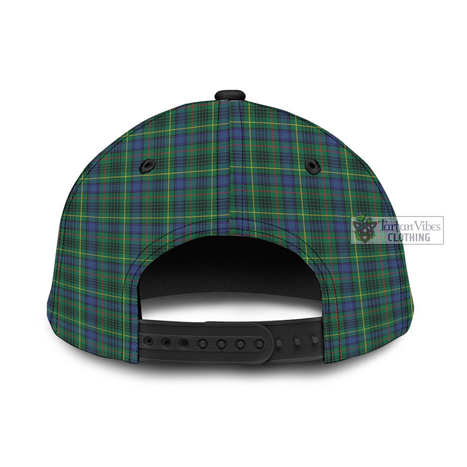 Tartan Vibes Clothing Stewart Hunting Modern Tartan Classic Cap with Family Crest In Me Style