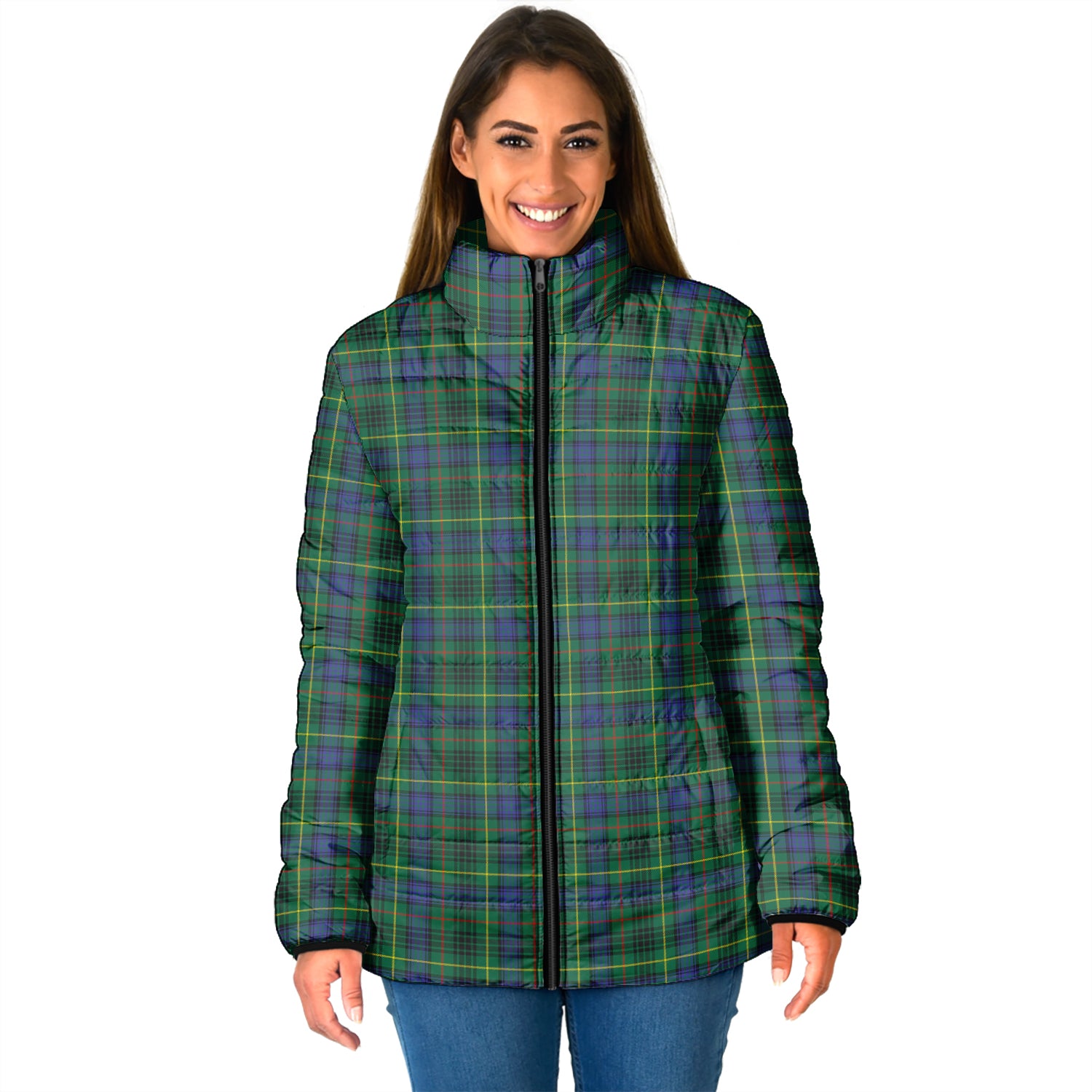 Stewart Hunting Modern Tartan Padded Jacket - Tartan Vibes Clothing