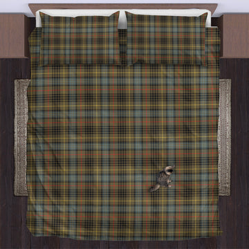 Stewart Hunting Weathered Tartan Bedding Set