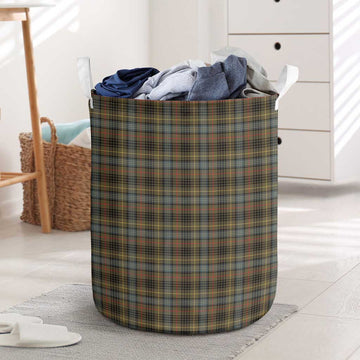 Stewart Hunting Weathered Tartan Laundry Basket