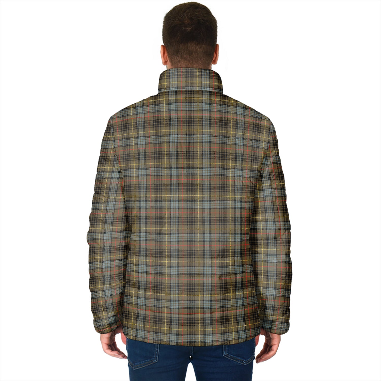 Stewart Hunting Weathered Tartan Padded Jacket - Tartan Vibes Clothing