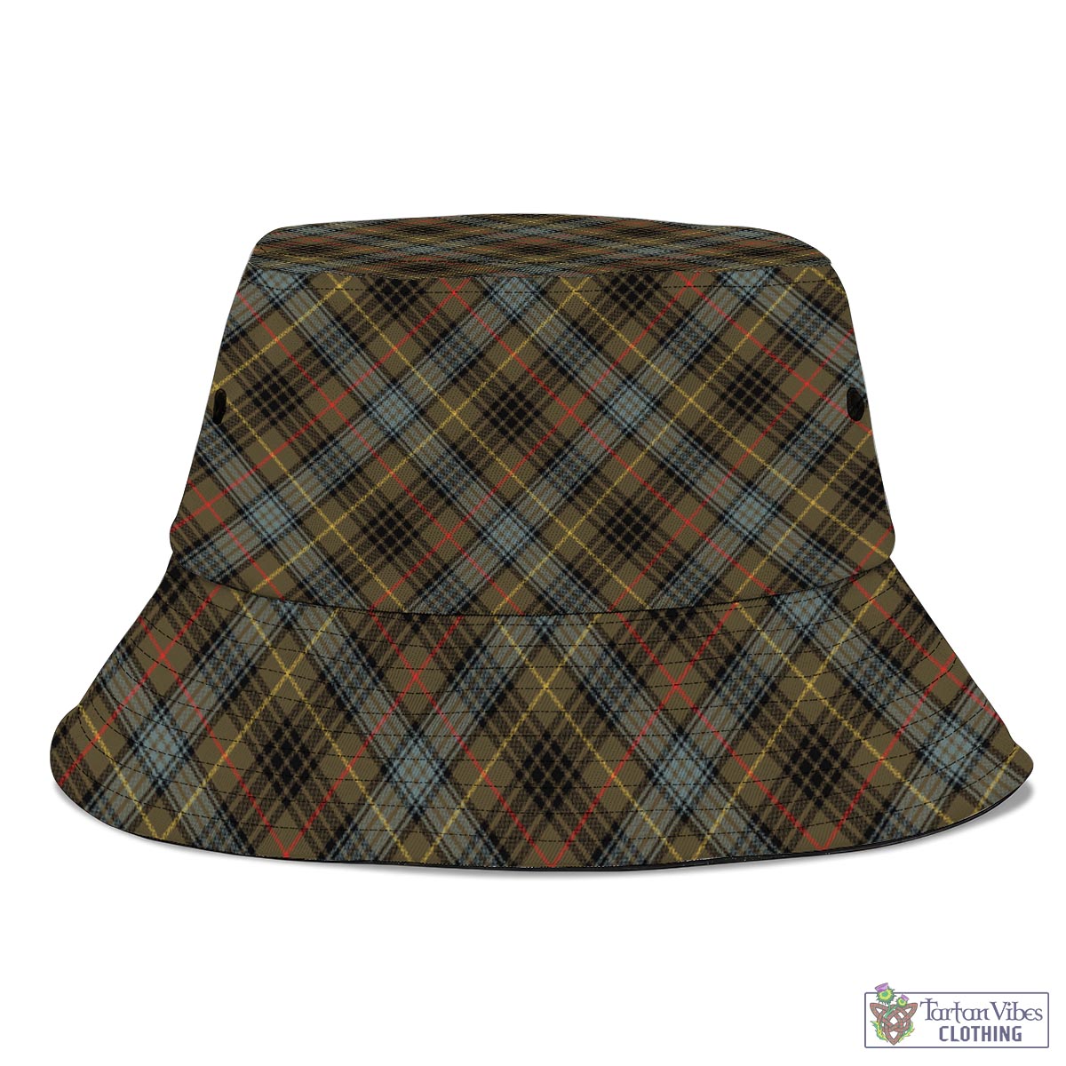 Tartan Vibes Clothing Stewart Hunting Weathered Tartan Bucket Hat