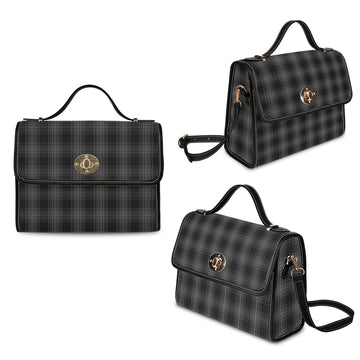 Stewart Mourning Tartan Waterproof Canvas Bag