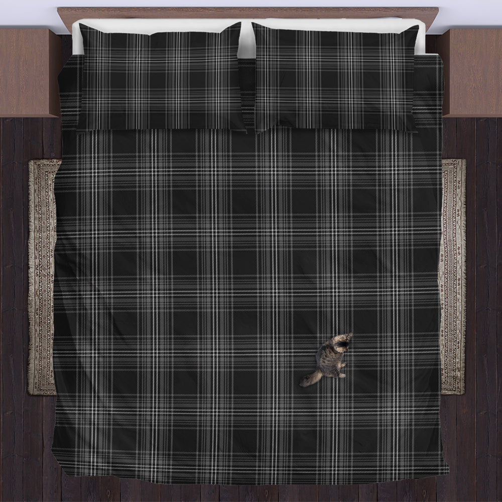 Stewart Mourning Tartan Bedding Set US Bedding Set - Tartan Vibes Clothing