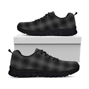 Stewart Mourning Tartan Sneakers