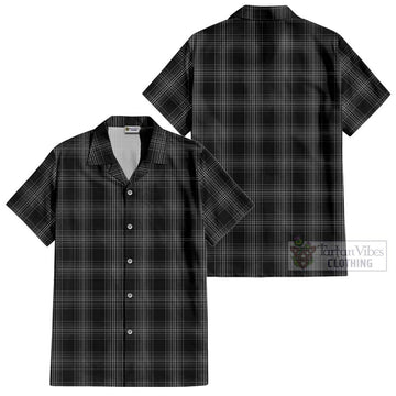 Stewart Mourning Tartan Cotton Hawaiian Shirt