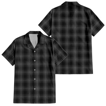 Stewart Mourning Tartan Short Sleeve Button Down Shirt