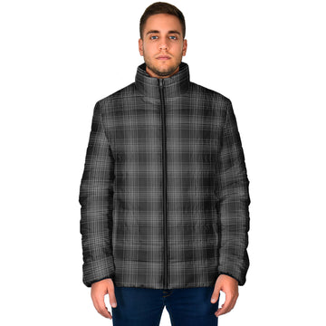 Stewart Mourning Tartan Padded Jacket