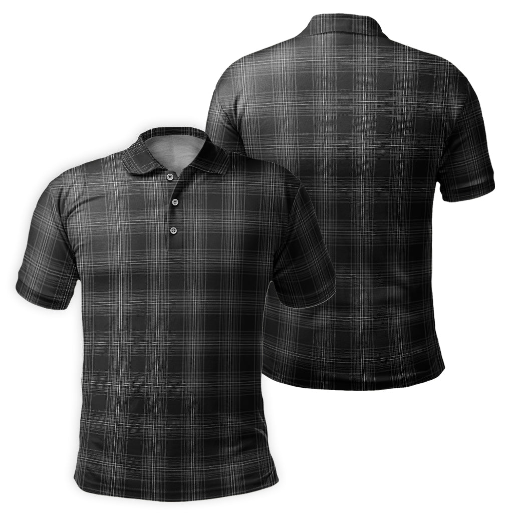 Stewart Mourning Tartan Mens Polo Shirt - Tartan Vibes Clothing