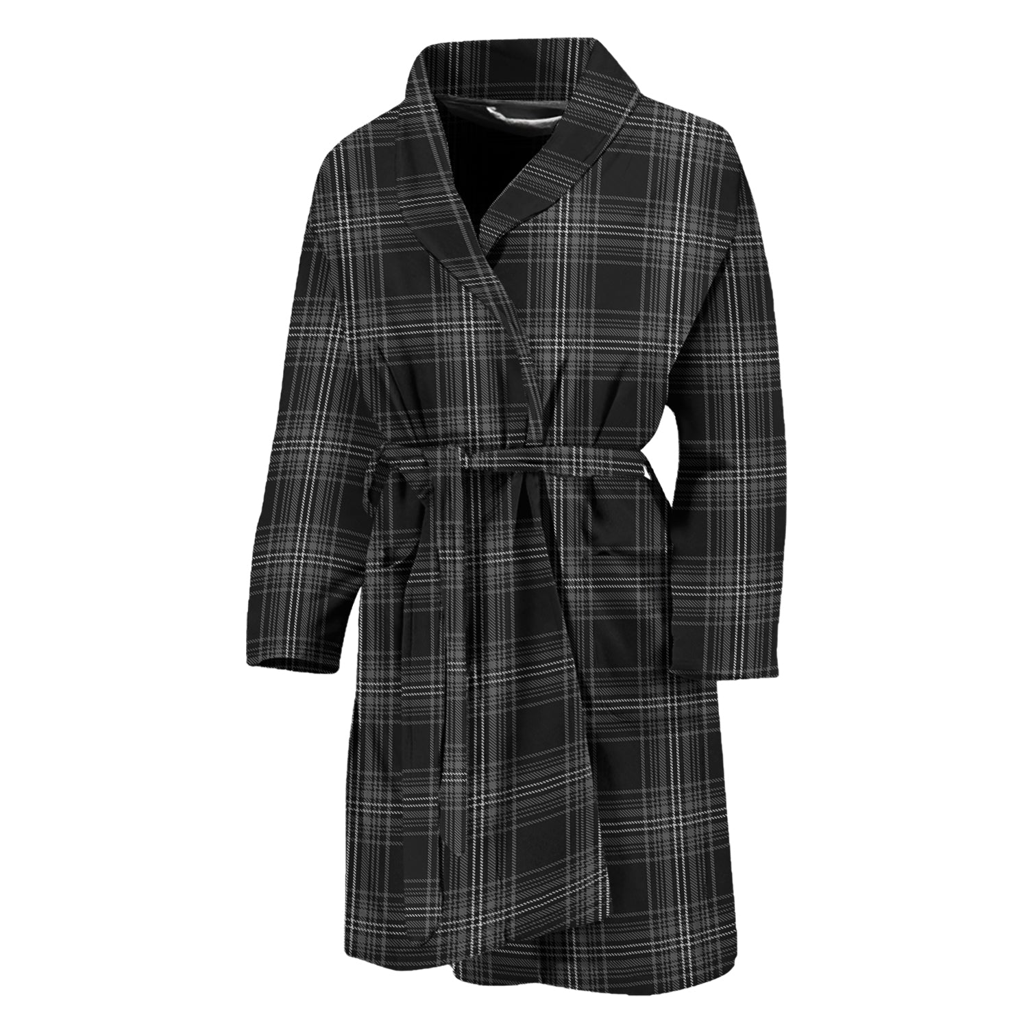 Stewart Mourning Tartan Bathrobe - Tartan Vibes Clothing