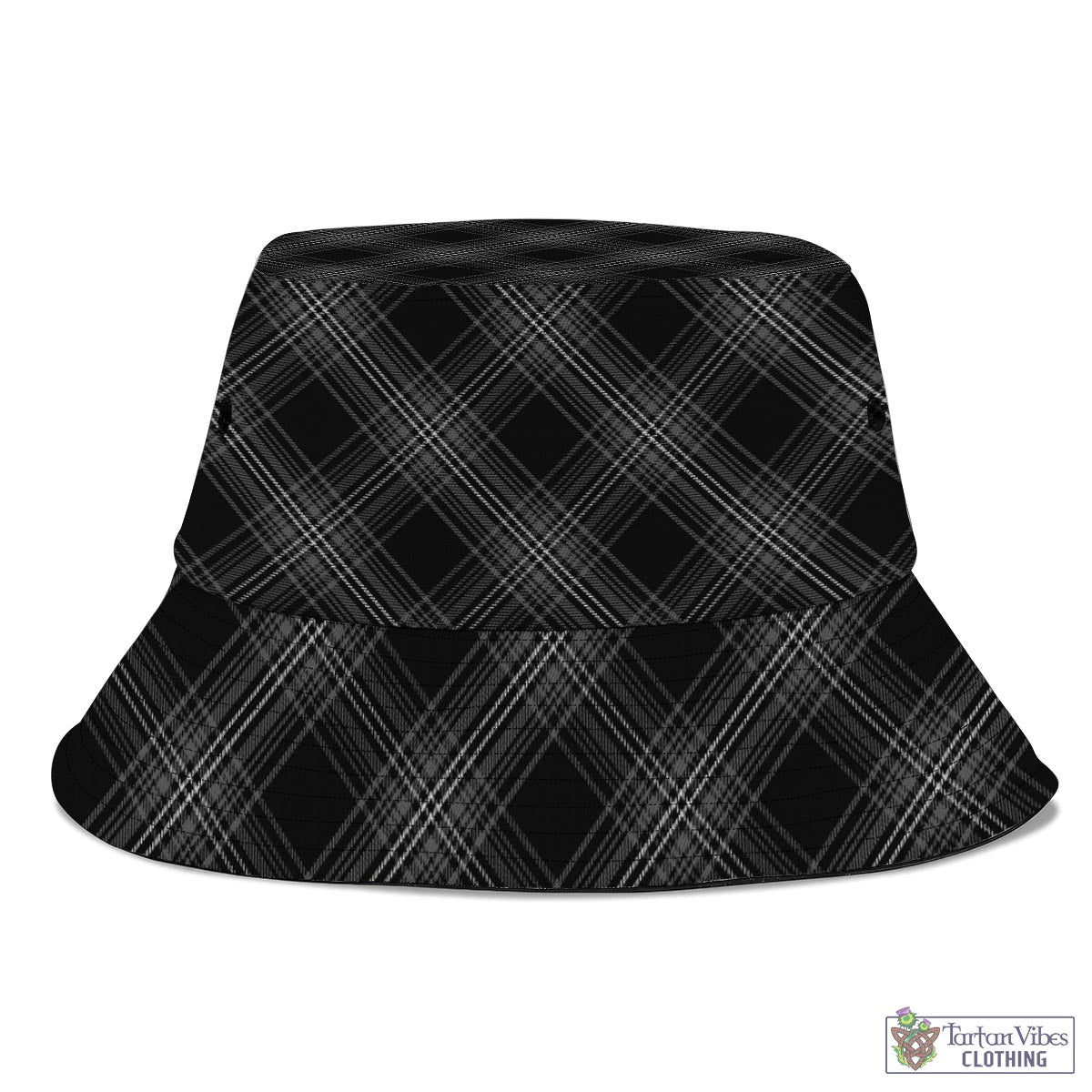 Tartan Vibes Clothing Stewart Mourning Tartan Bucket Hat