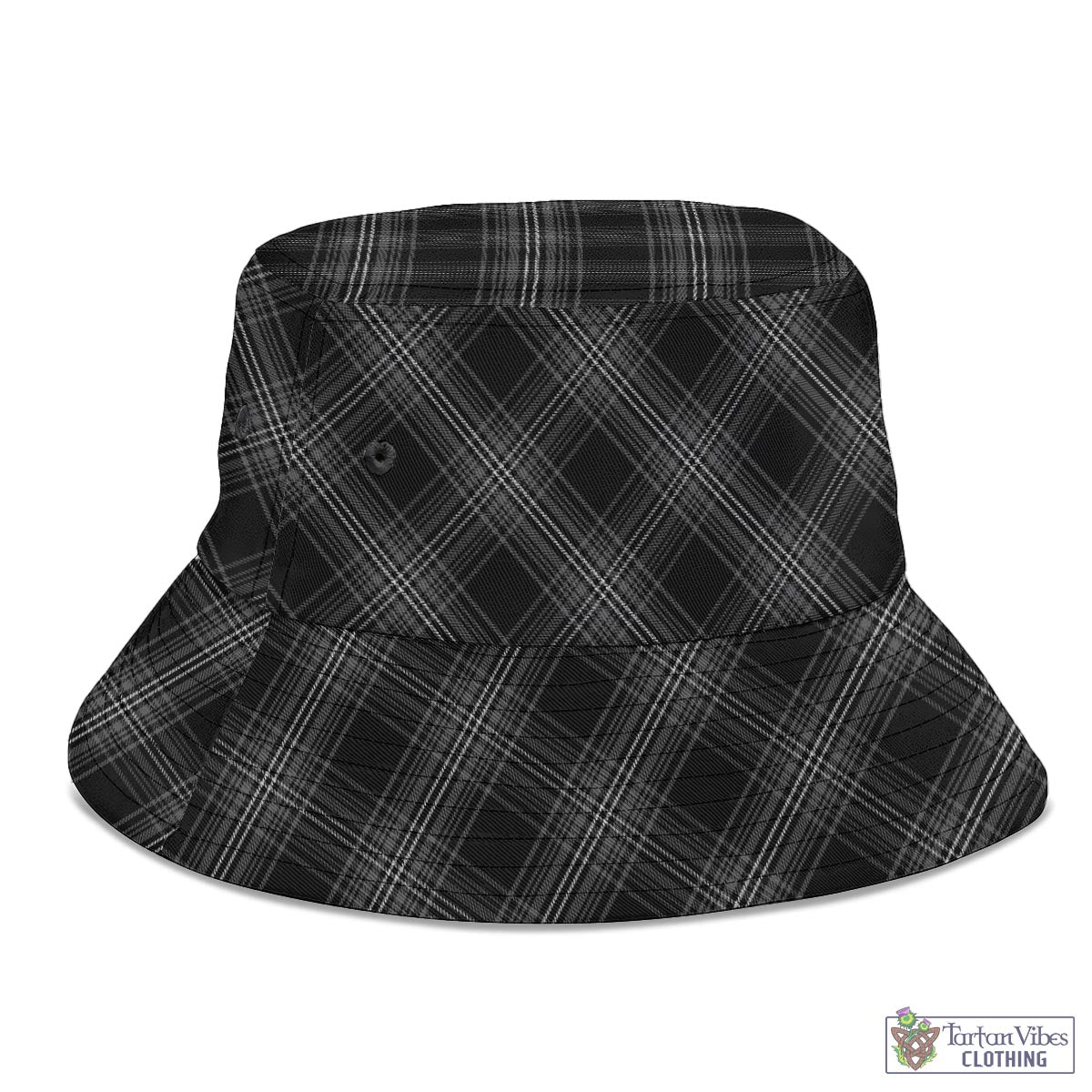 Tartan Vibes Clothing Stewart Mourning Tartan Bucket Hat