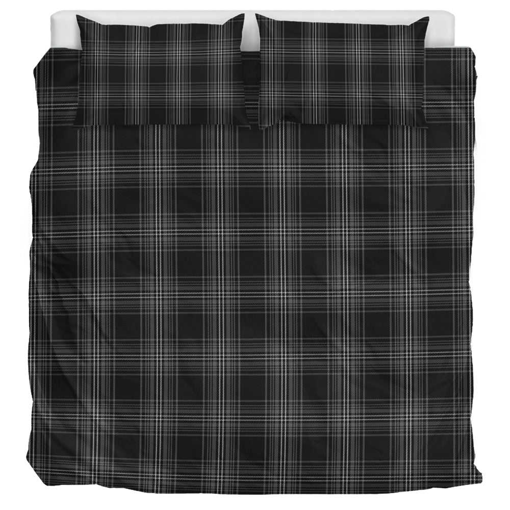 Stewart Mourning Tartan Bedding Set UK Bedding Set UK Super King 104*94 inch - Tartan Vibes Clothing