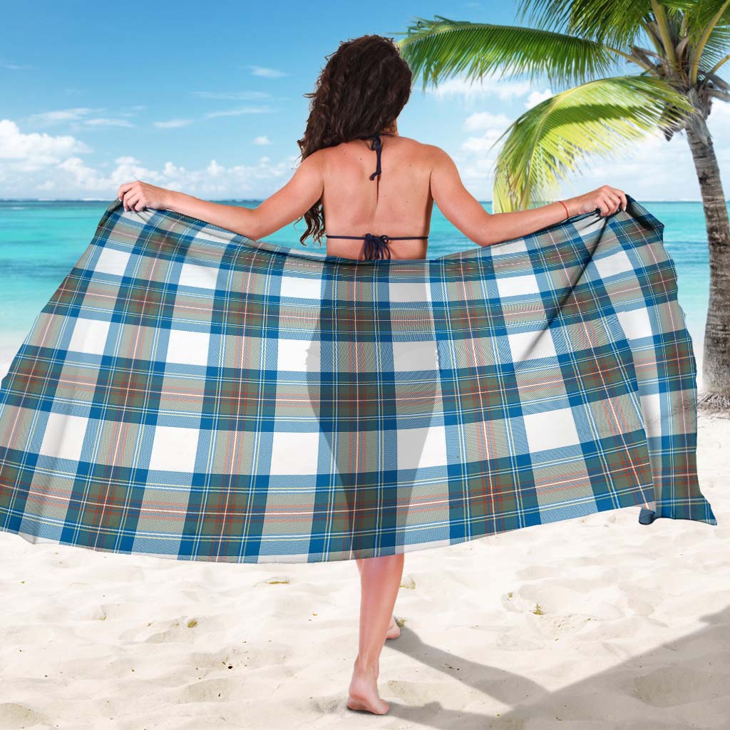 Tartan Vibes Clothing Stewart Muted Blue Tartan Sarong