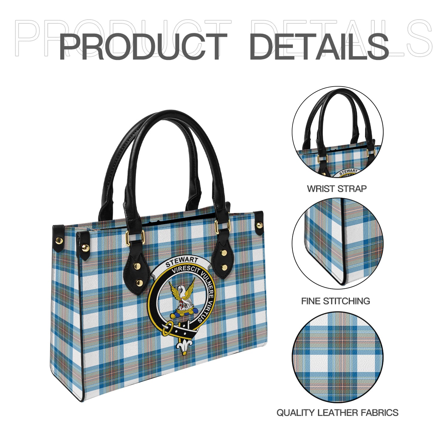 stewart-muted-blue-tartan-leather-bag-with-family-crest