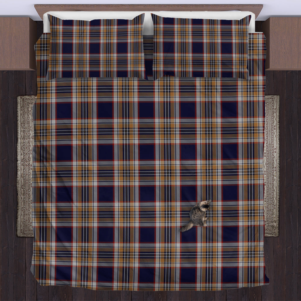 Stewart Navy Tartan Bedding Set US Bedding Set - Tartan Vibes Clothing