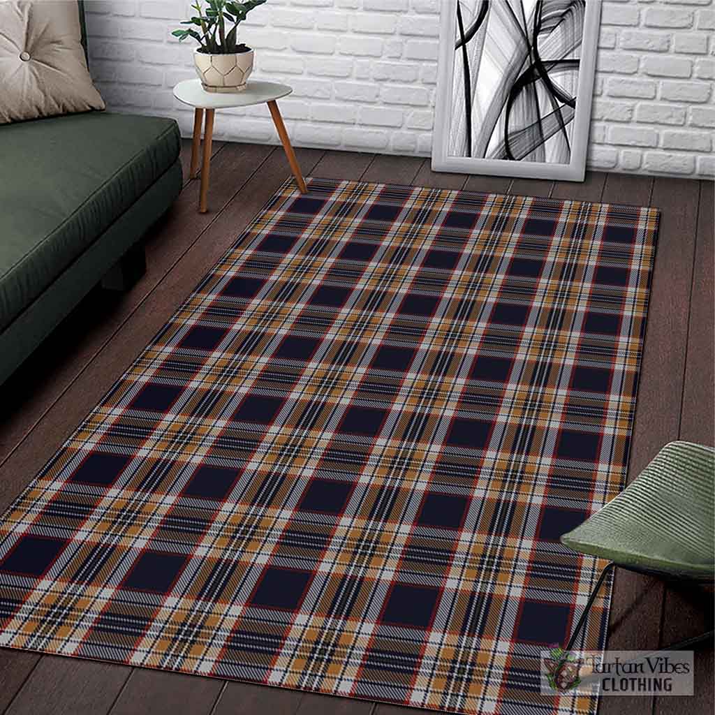 Tartan Vibes Clothing Stewart Navy Tartan Area Rug