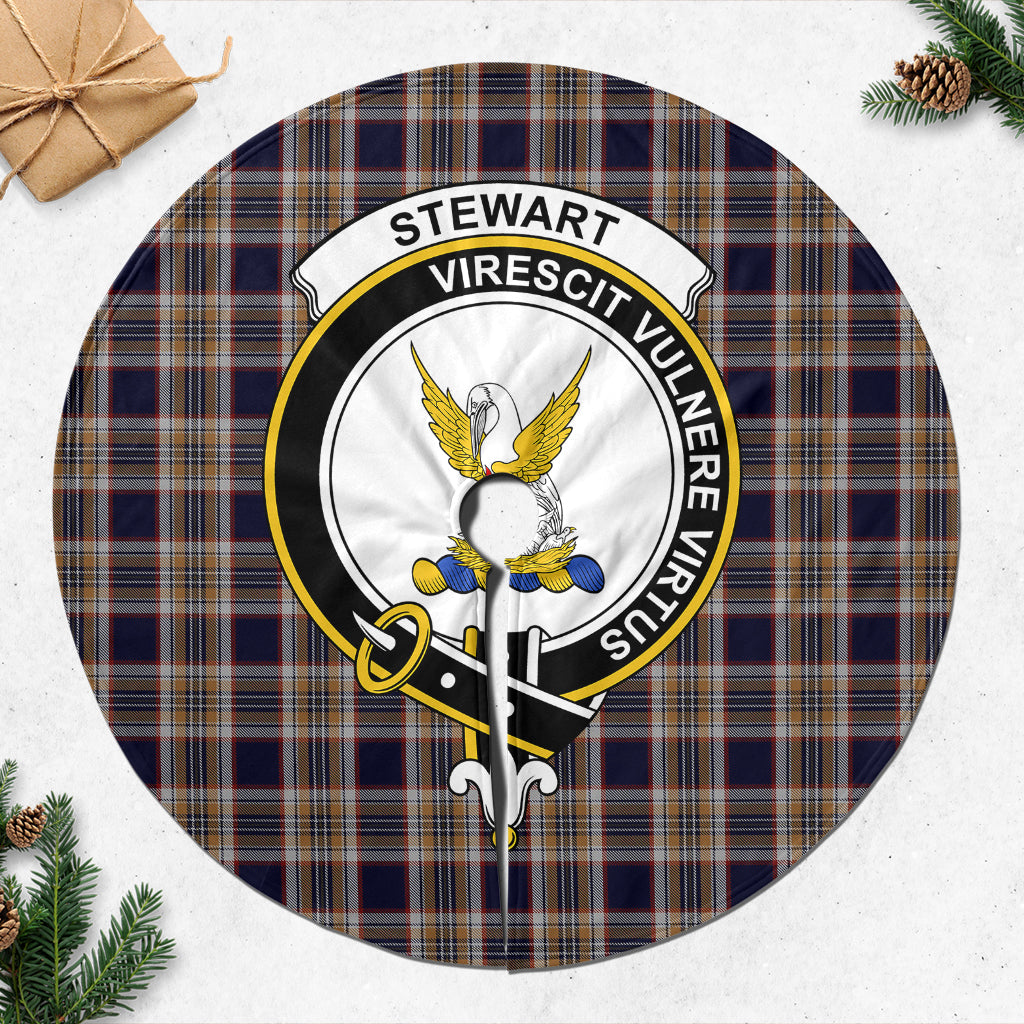 stewart-navy-tartan-christmas-tree-skirt-with-family-crest