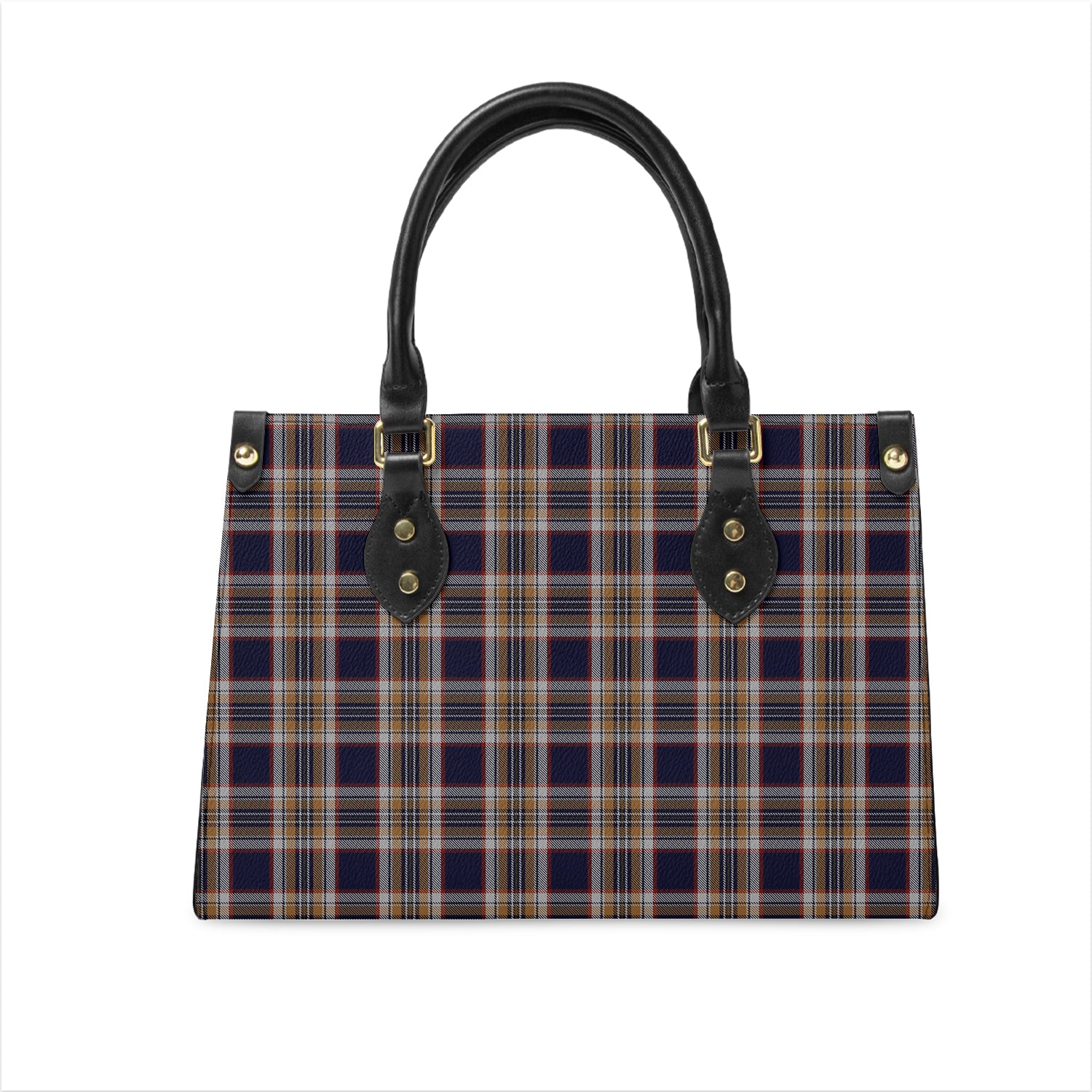 stewart-navy-tartan-leather-bag