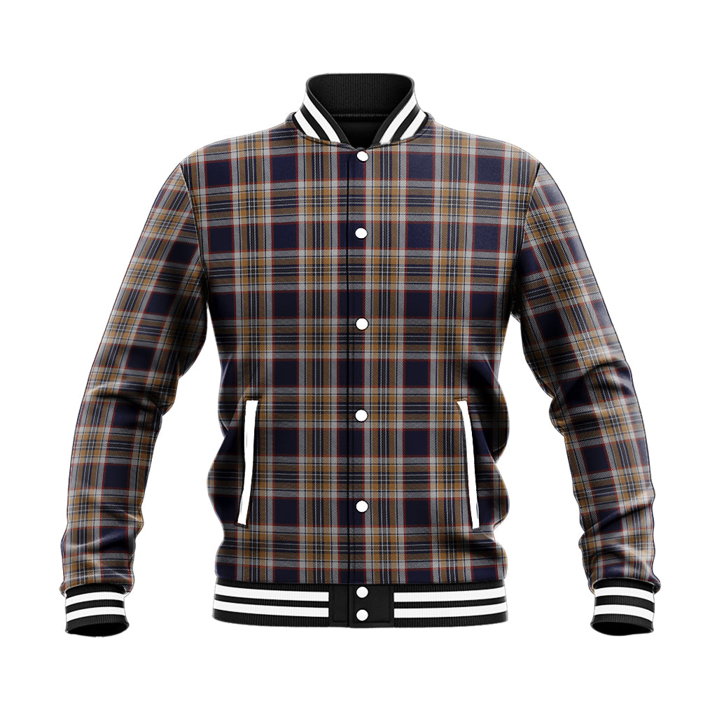 Stewart Navy Tartan Baseball Jacket - Tartan Vibes Clothing