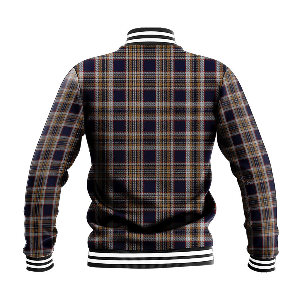 Stewart Navy Tartan Baseball Jacket - Tartan Vibes Clothing