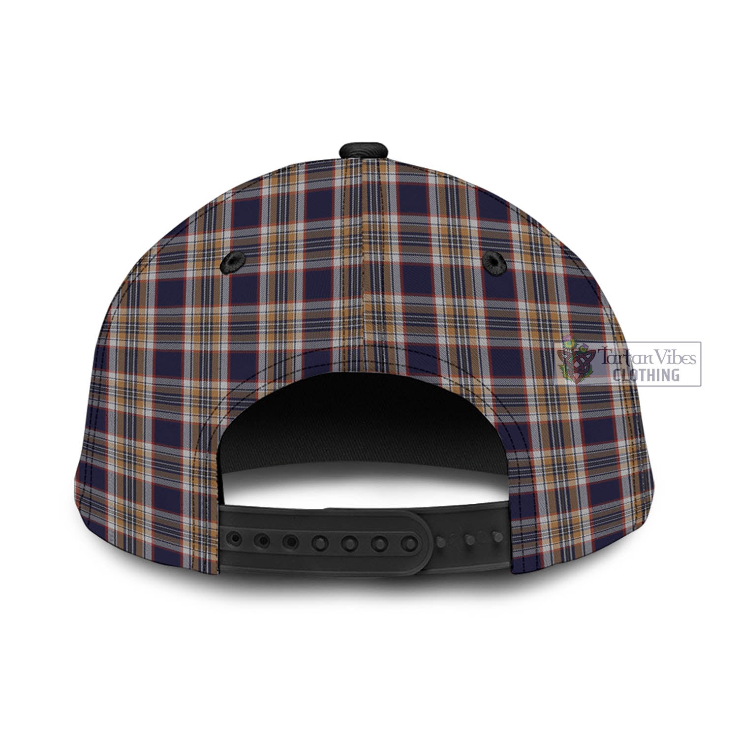 Tartan Vibes Clothing Stewart Navy Tartan Classic Cap with Family Crest In Me Style