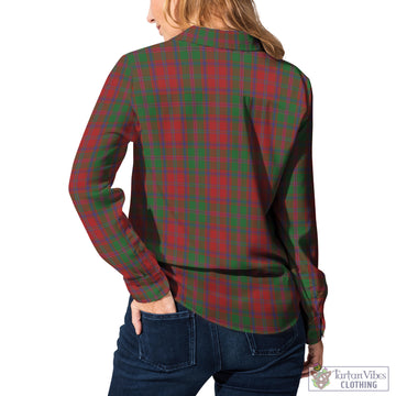 Stewart (Stuart) of Appin Tartan Women's Casual Shirt