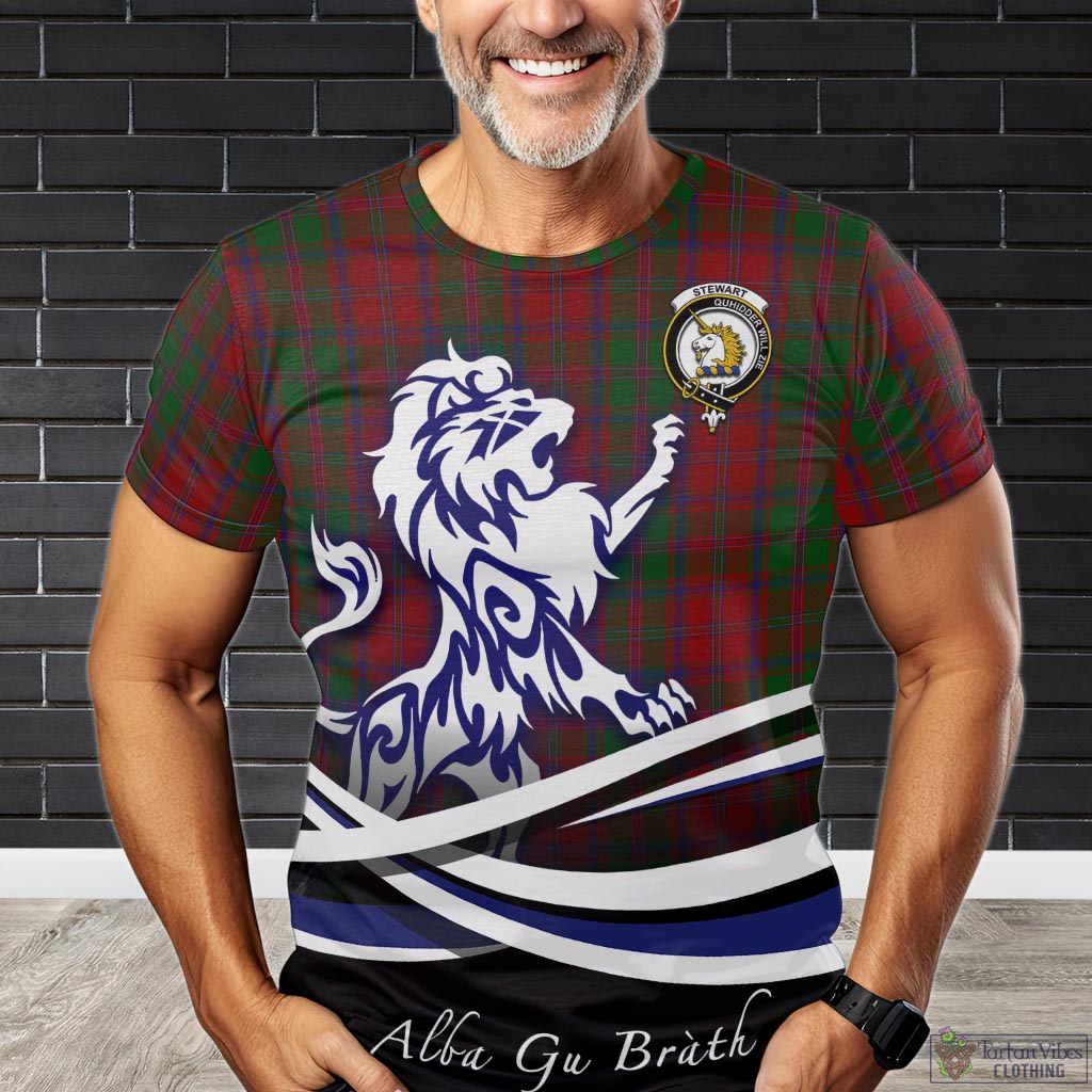 stewart-of-appin-tartan-t-shirt-with-alba-gu-brath-regal-lion-emblem