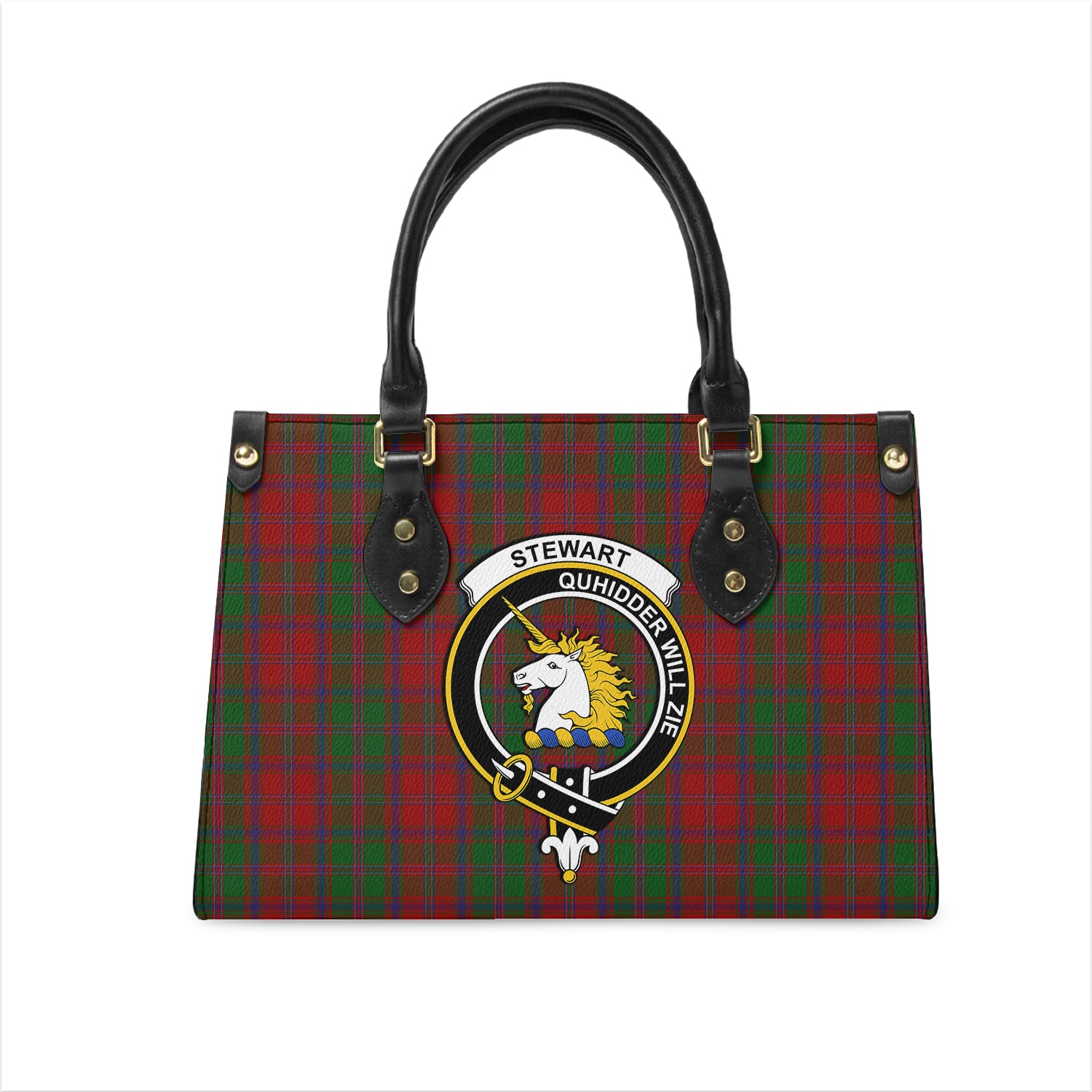 stewart-of-appin-tartan-leather-bag-with-family-crest