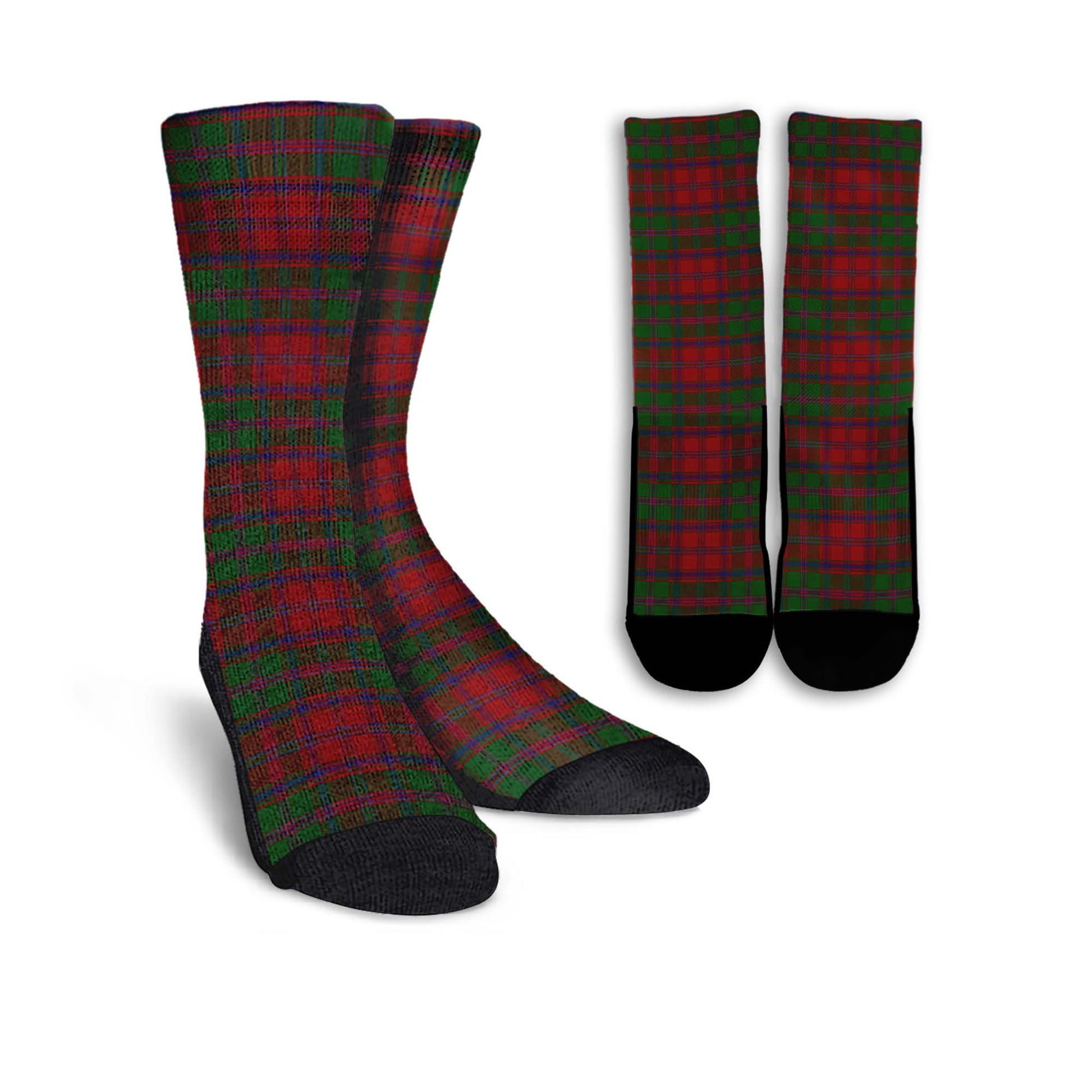 Stewart of Appin Tartan Crew Socks - Tartanvibesclothing