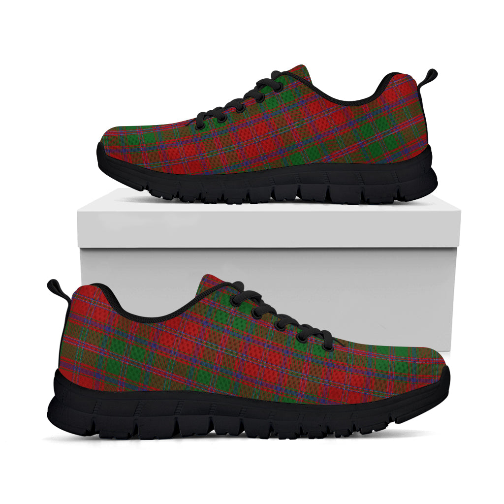 Stewart (Stuart) of Appin Tartan Sneakers Kid's Sneakers - Tartan Vibes Clothing