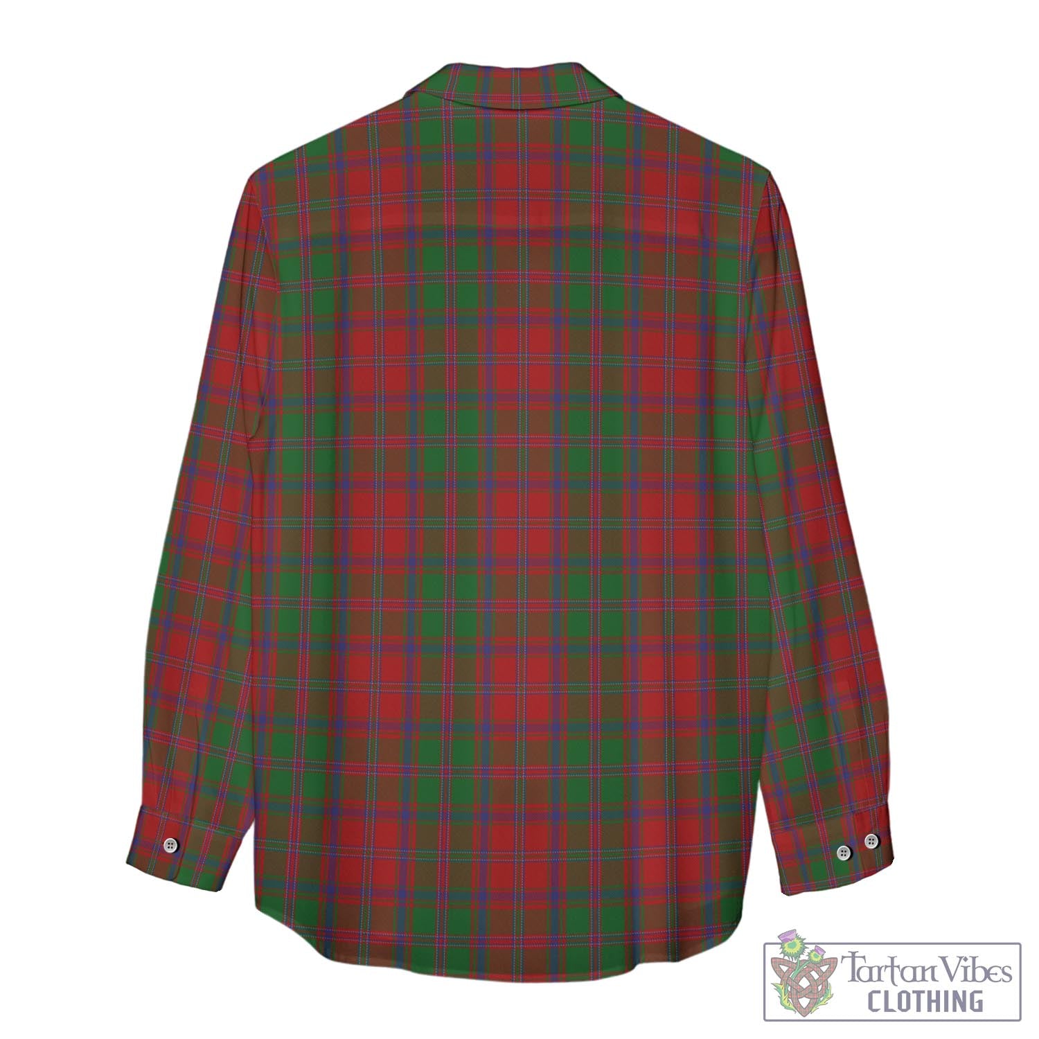 Tartan Vibes Clothing Stewart of Appin Tartan Womens Casual Shirt with Family Crest