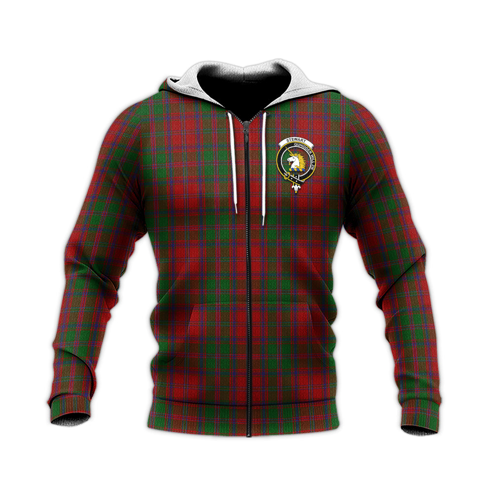 stewart-of-appin-tartan-knitted-hoodie-with-family-crest