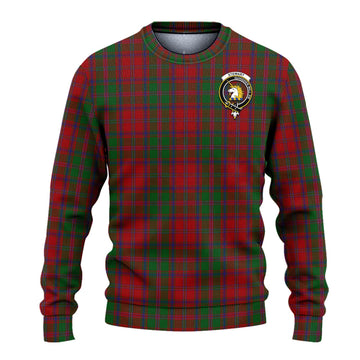 Stewart (Stuart) of Appin Tartan Ugly Sweater with Family Crest