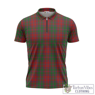 Stewart (Stuart) of Appin Tartan Zipper Polo Shirt