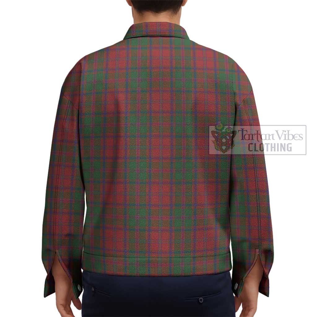 Stewart (Stuart) of Appin Tartan Unisex Lapel Cotton Jacket - Tartan Vibes Clothing